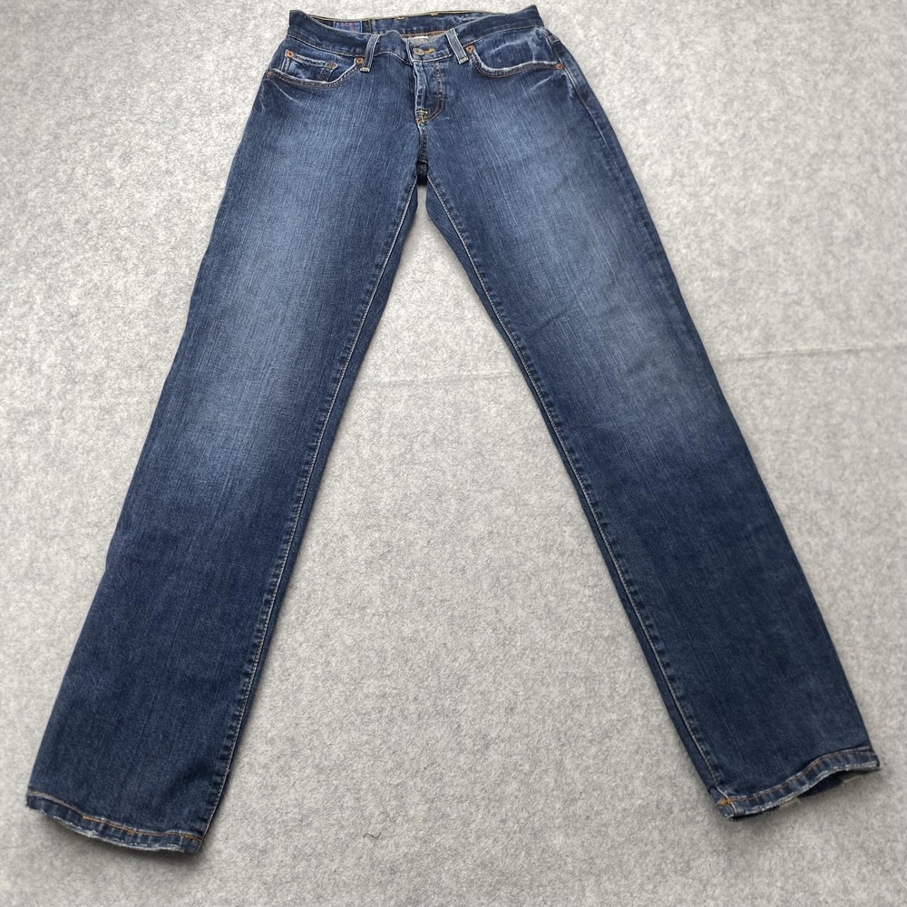 Lucky Brand Easy Rider Jeans Womens NO TAG (27x32) Blue Straight *Hem Wear*